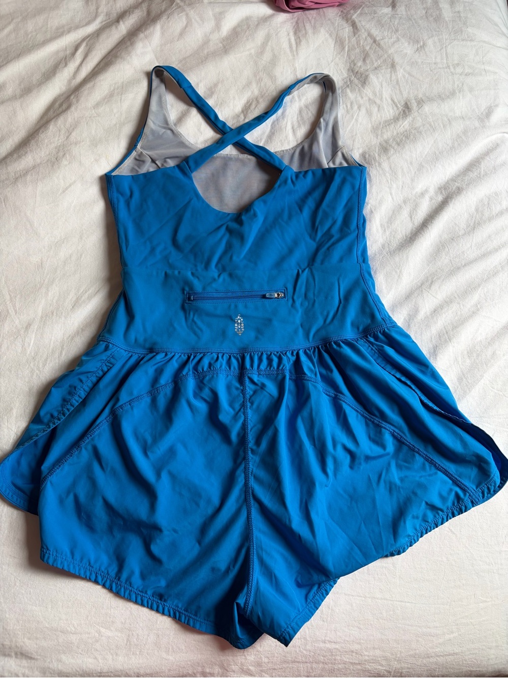 FP Movement by Free People Blue Righteous Runsie size small